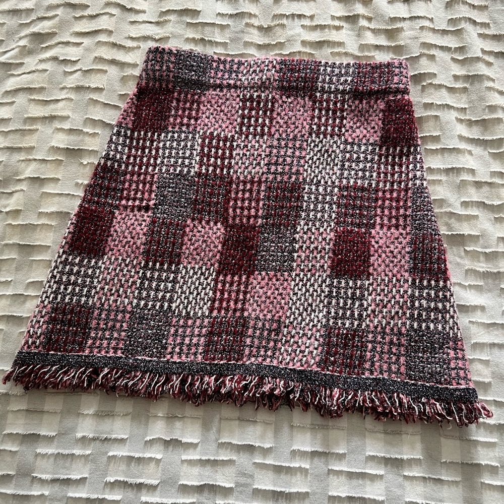 Zara Tweed Mini Skirt